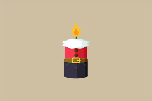 Christmas Day Candle Decorations-08 Graphics Review