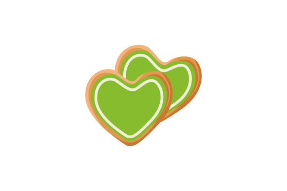 Christmas Green Cookies Illustration: Graphics Review