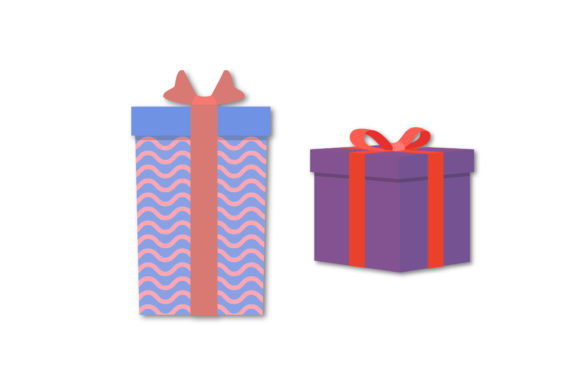 Gift Boxes Vector Assets: Christmas Graphics & Illustrations
