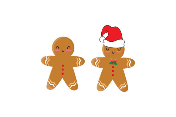 Ginger Bread Set Christmas Asset: Graphics & Illustrations