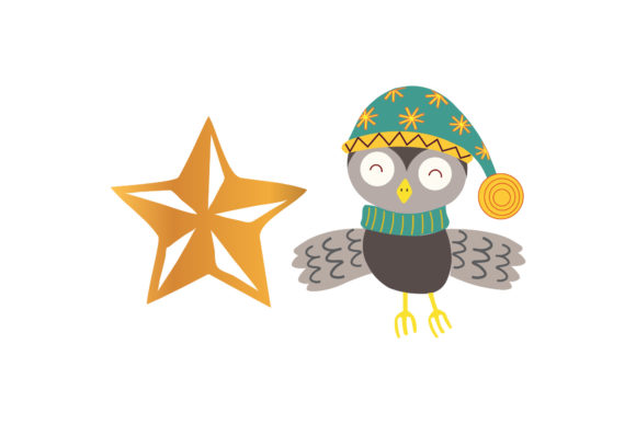 Owl Tree Topper Graphics: Festive Illustrations Review