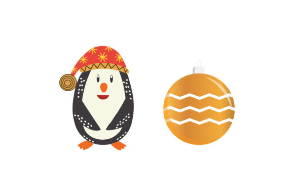 Penguin Ornament Set: Graphics & Illustrations Review