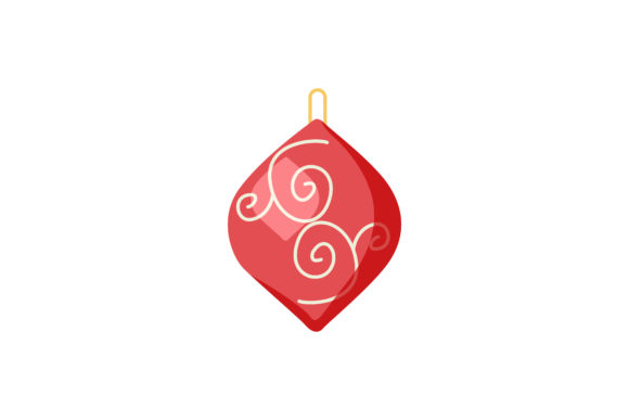 Pretty Cool Red Christmas Illustration Graphics Review