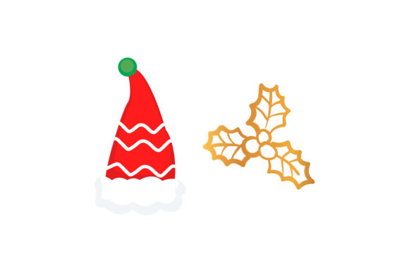Santa s Hat Mistletoe Graphics and Illustrations Review