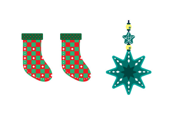 Stocking Tree Ornament Graphics & Illustrations Review