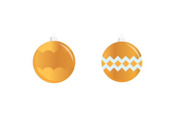 Tree Ornaments Gold Asset: Graphics & Illustrations Review